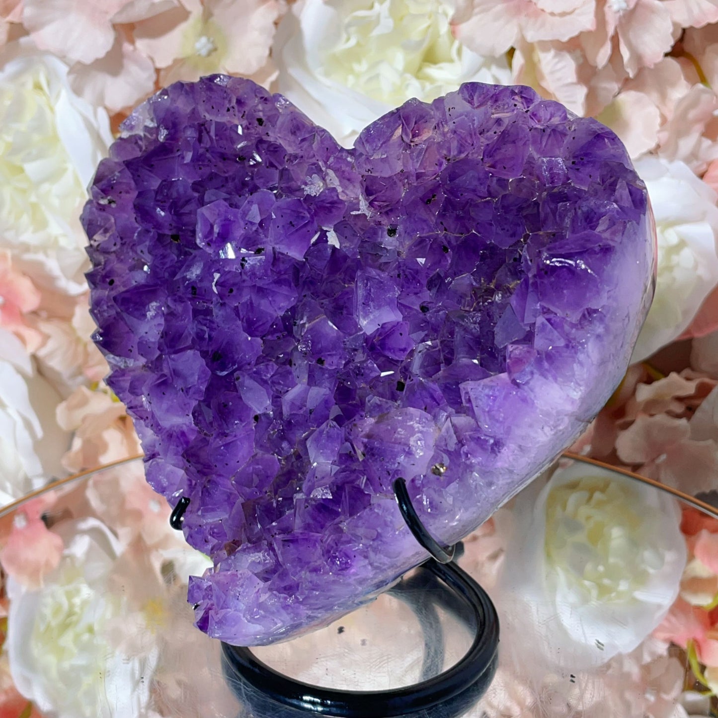 amethyst heart