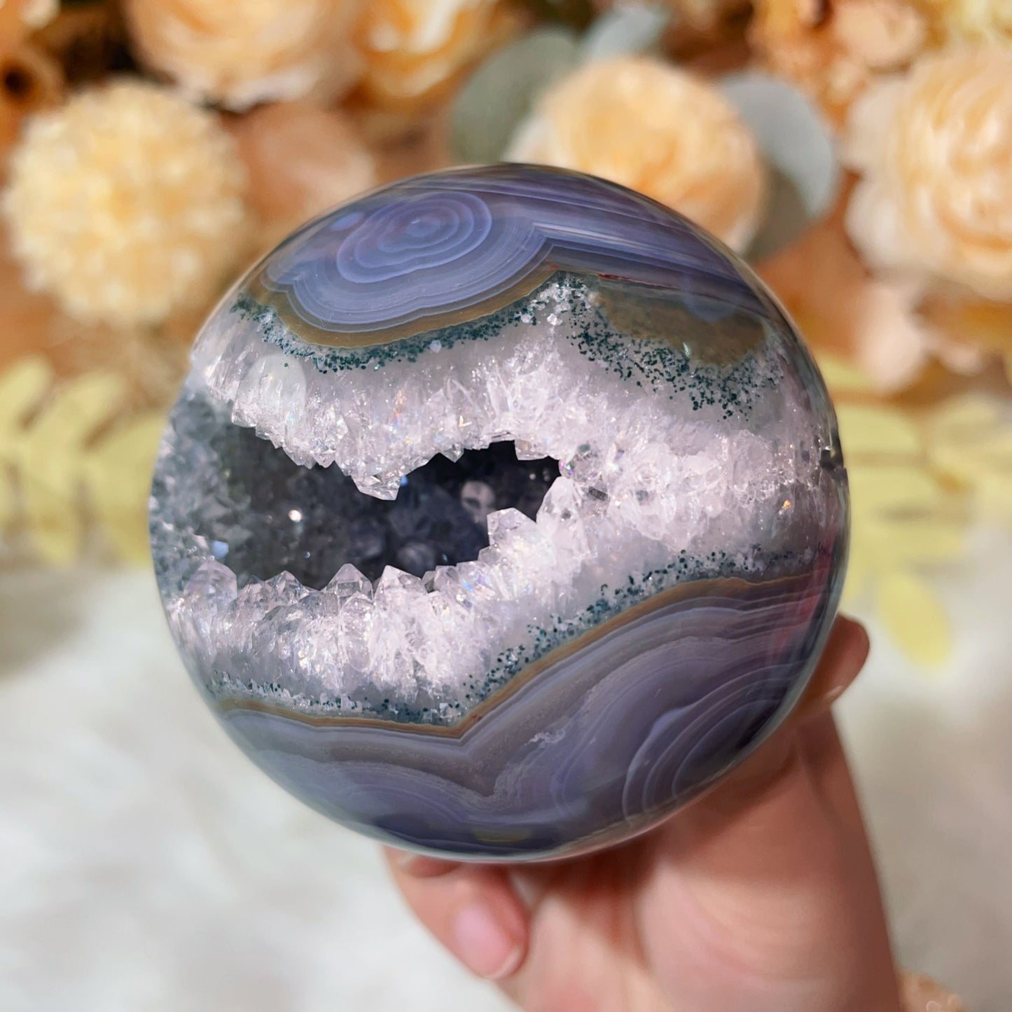 agate sphere