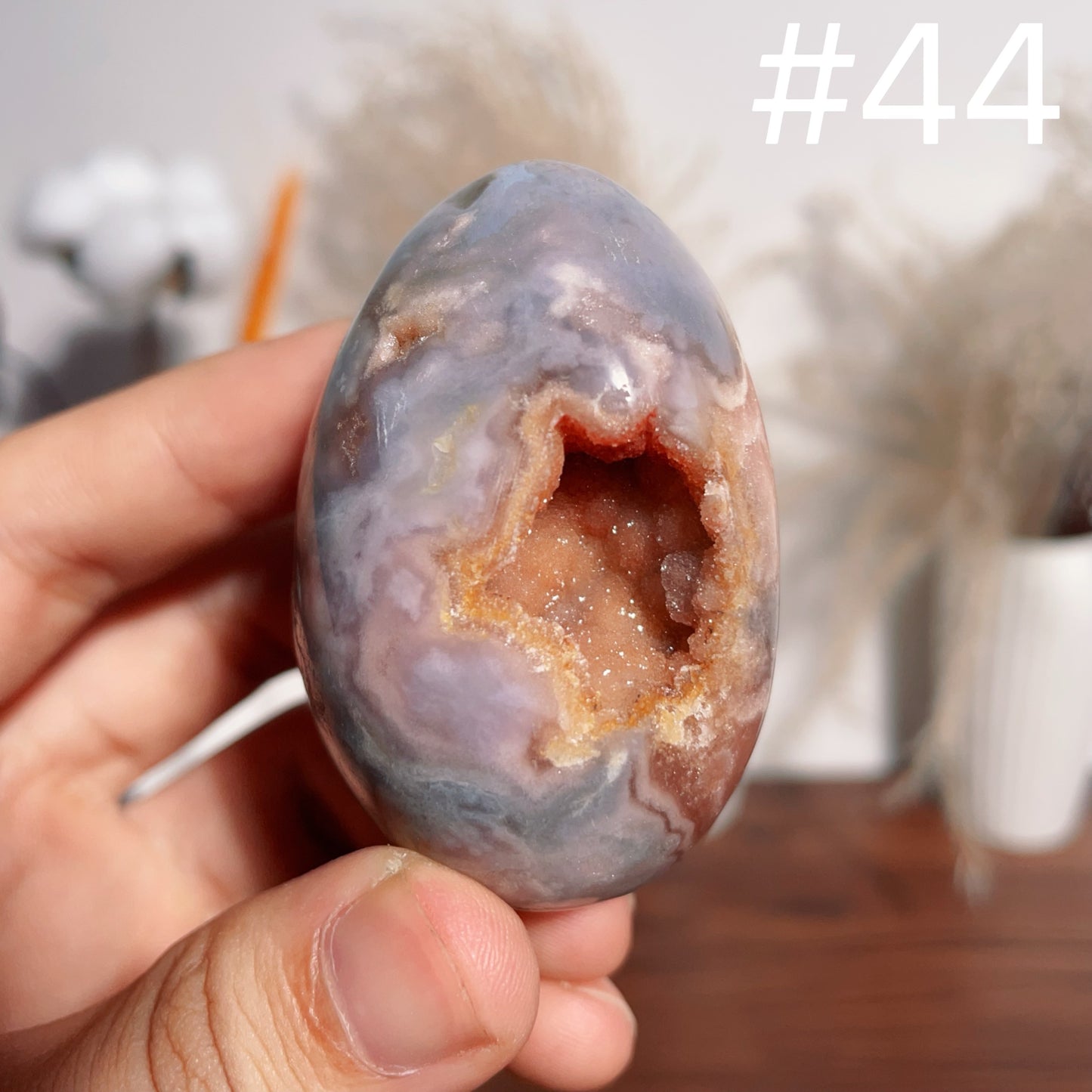 Pink Amethyst Egg