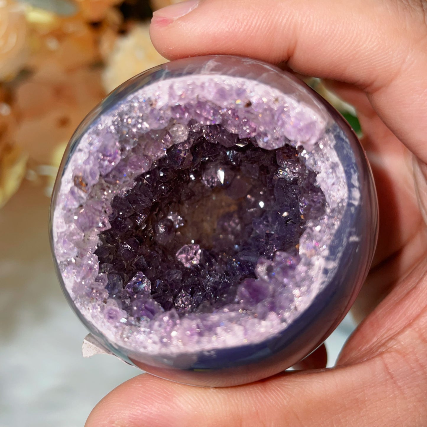 agate sphere