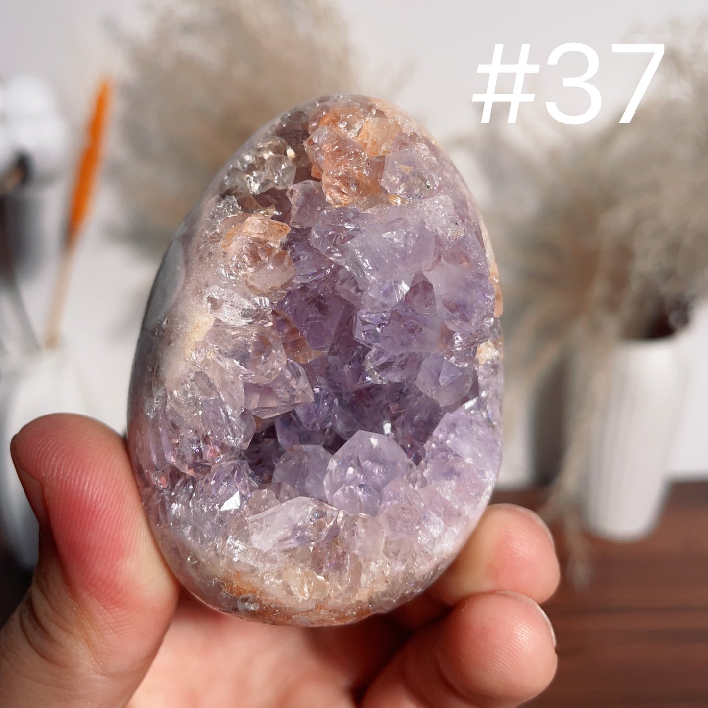 Pink Amethyst Egg