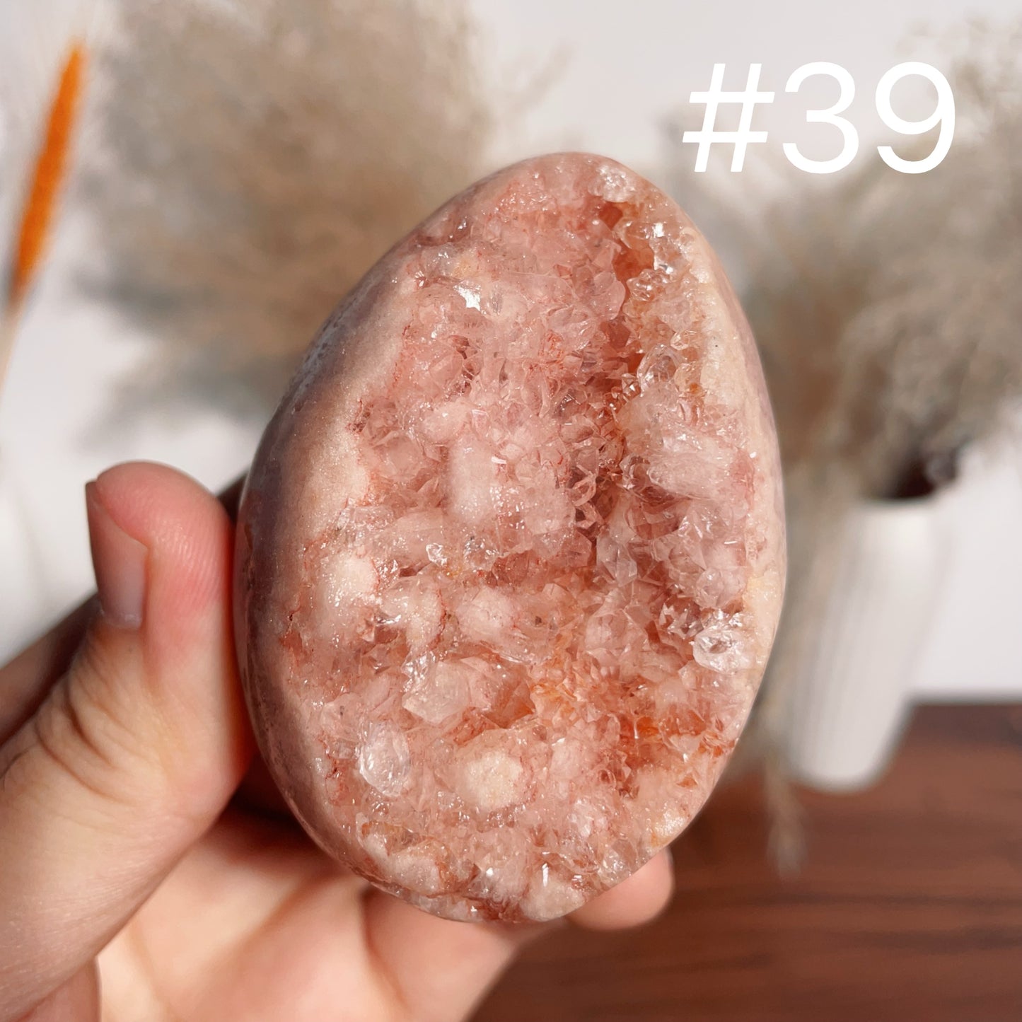 Pink Amethyst Egg