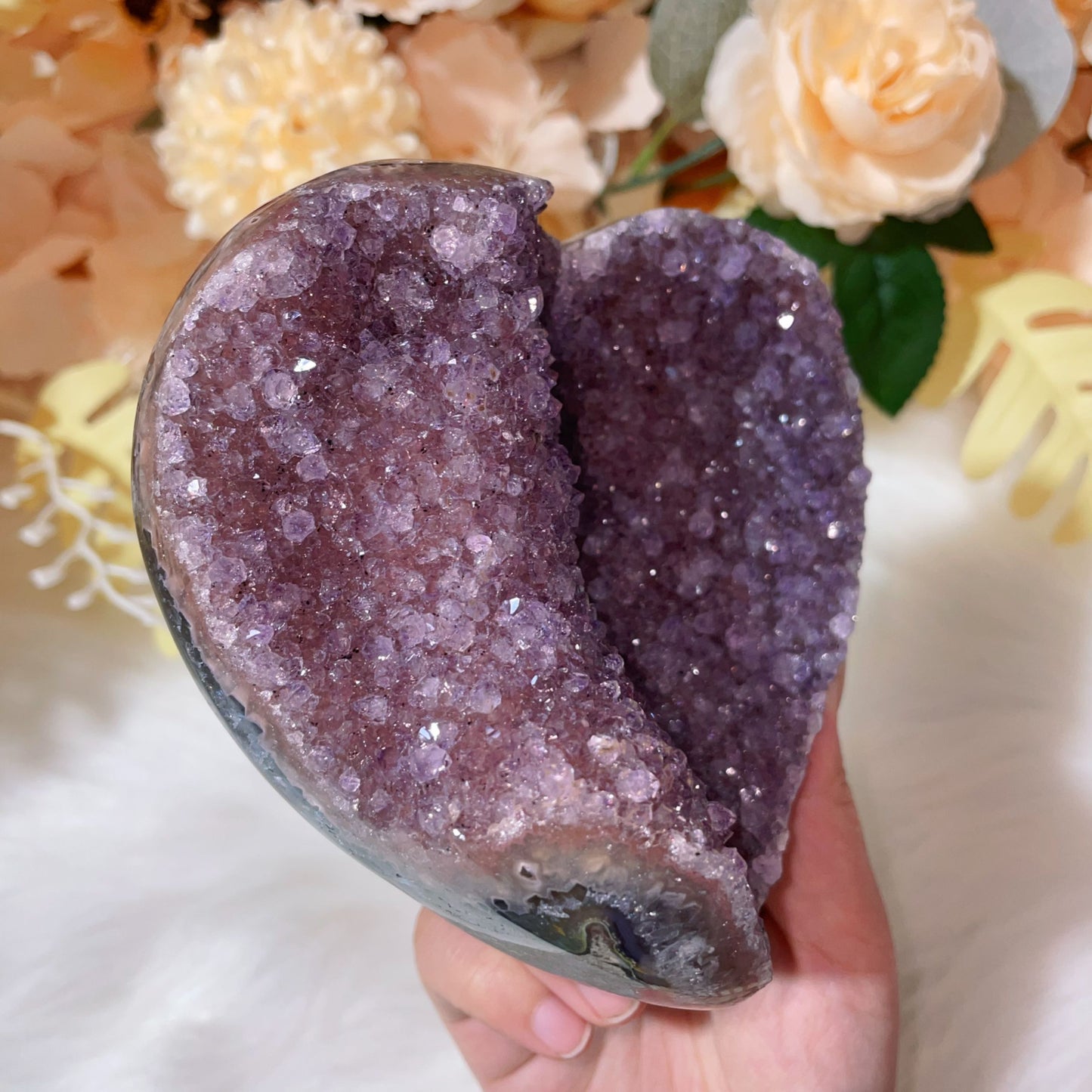 amethyst heart