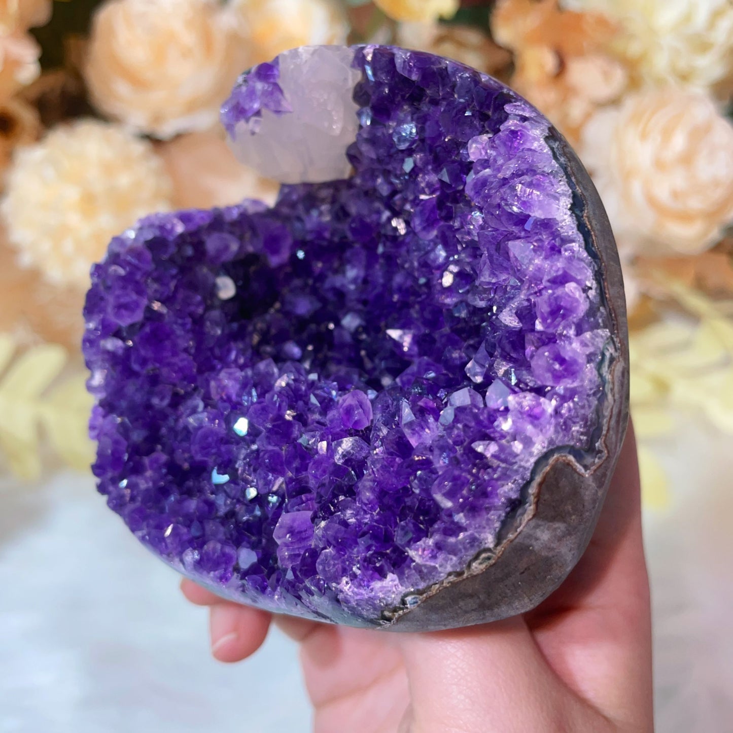 amethyst calcite