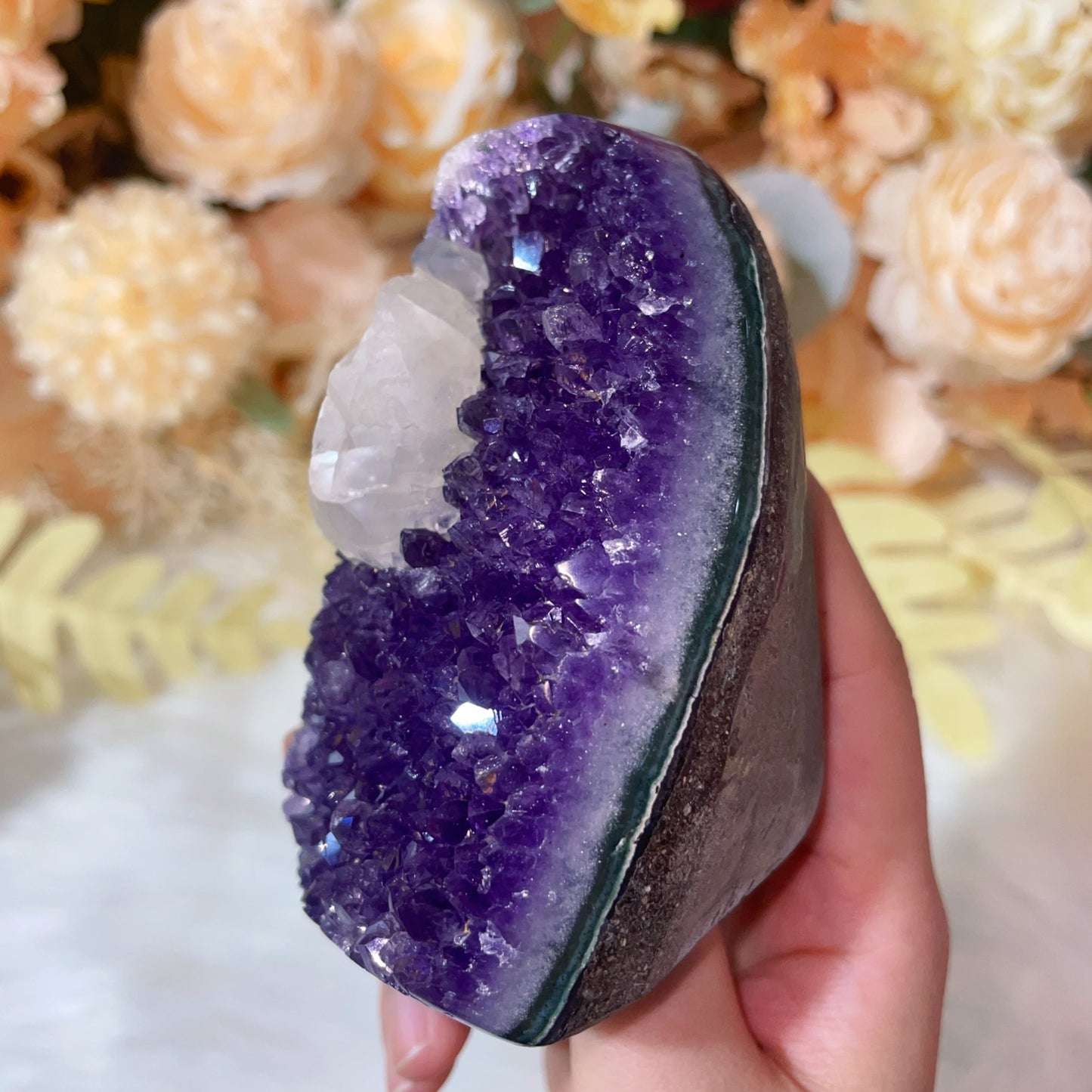 amethyst calcite