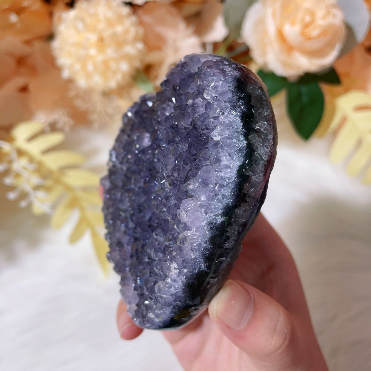 amethyst heart