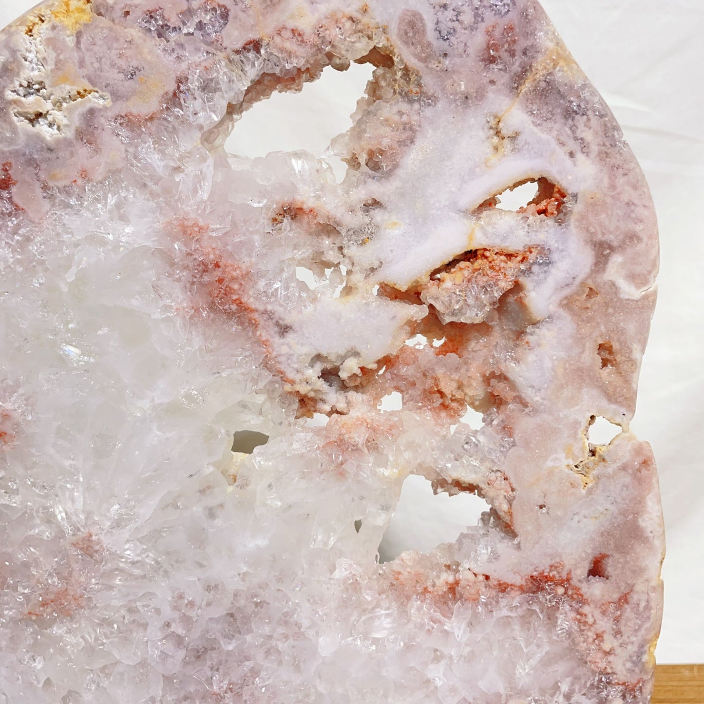 pink amethyst slab