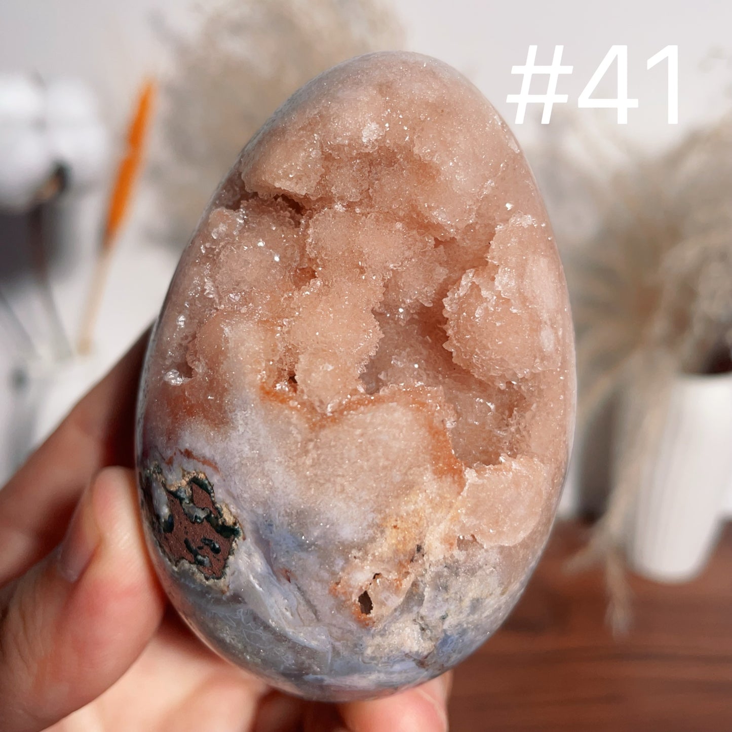 Pink Amethyst Egg
