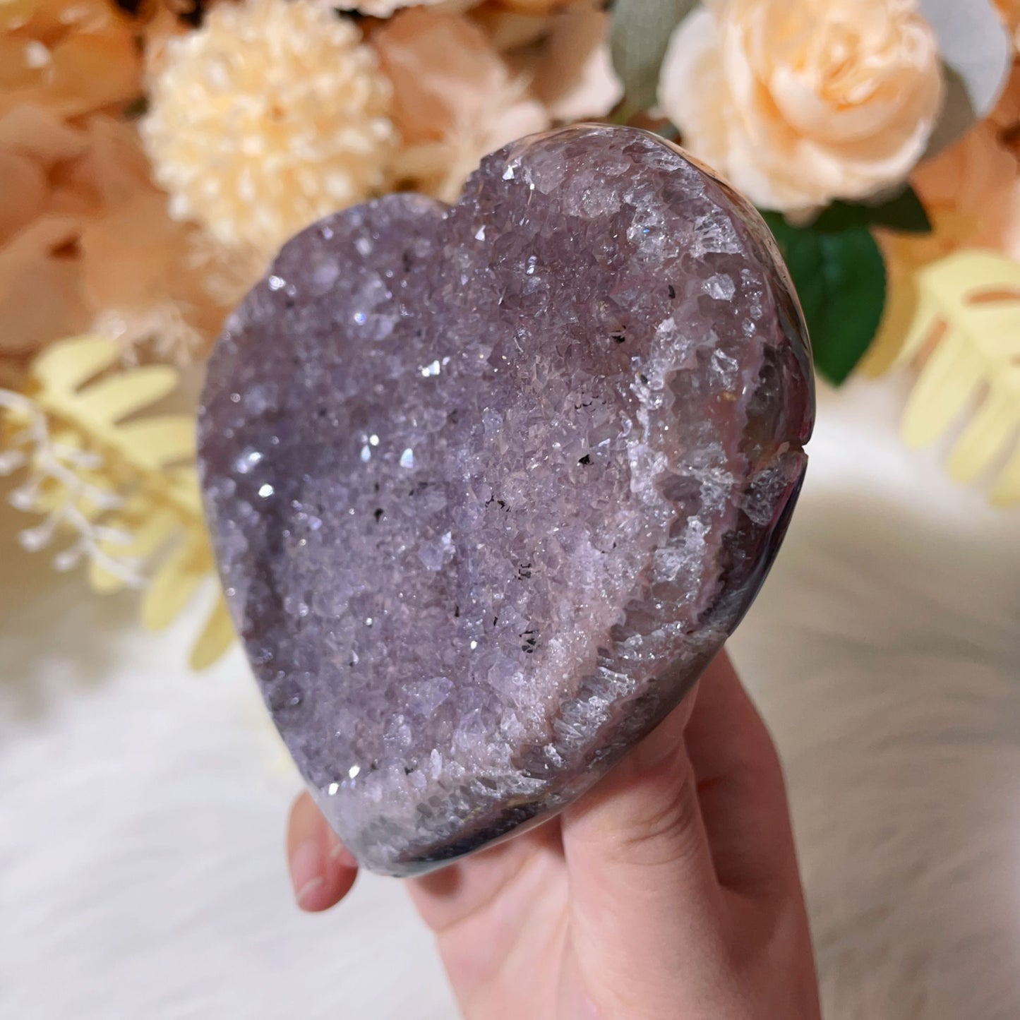 amethyst heart