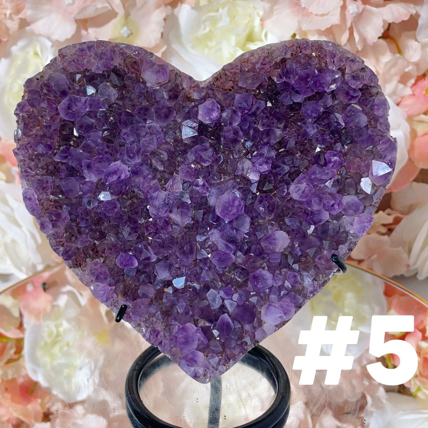 amethyst heart