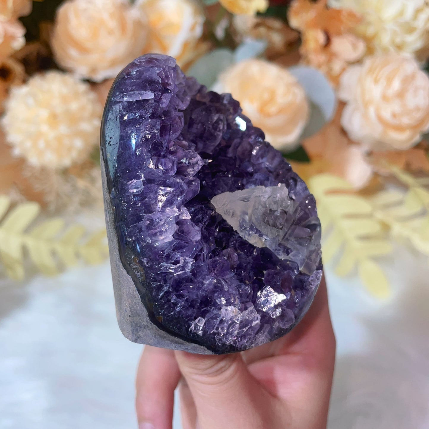 amethyst calcite