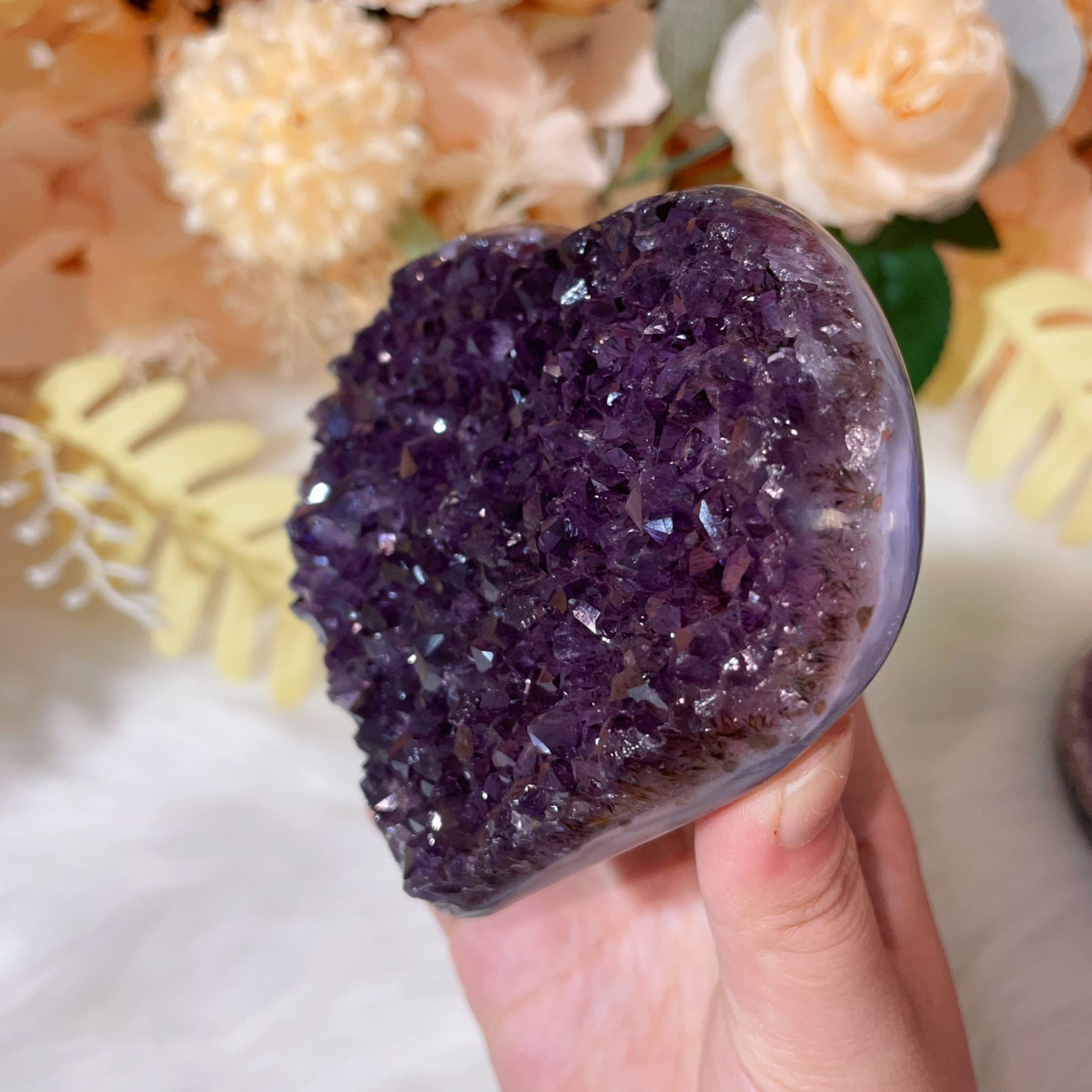 amethyst heart