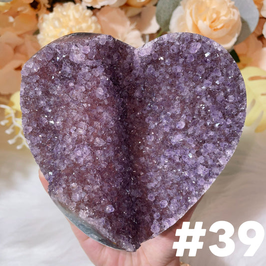 amethyst heart