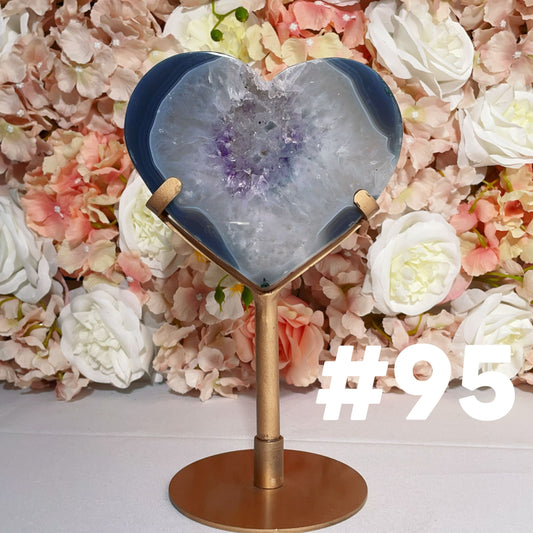 amethyst heart