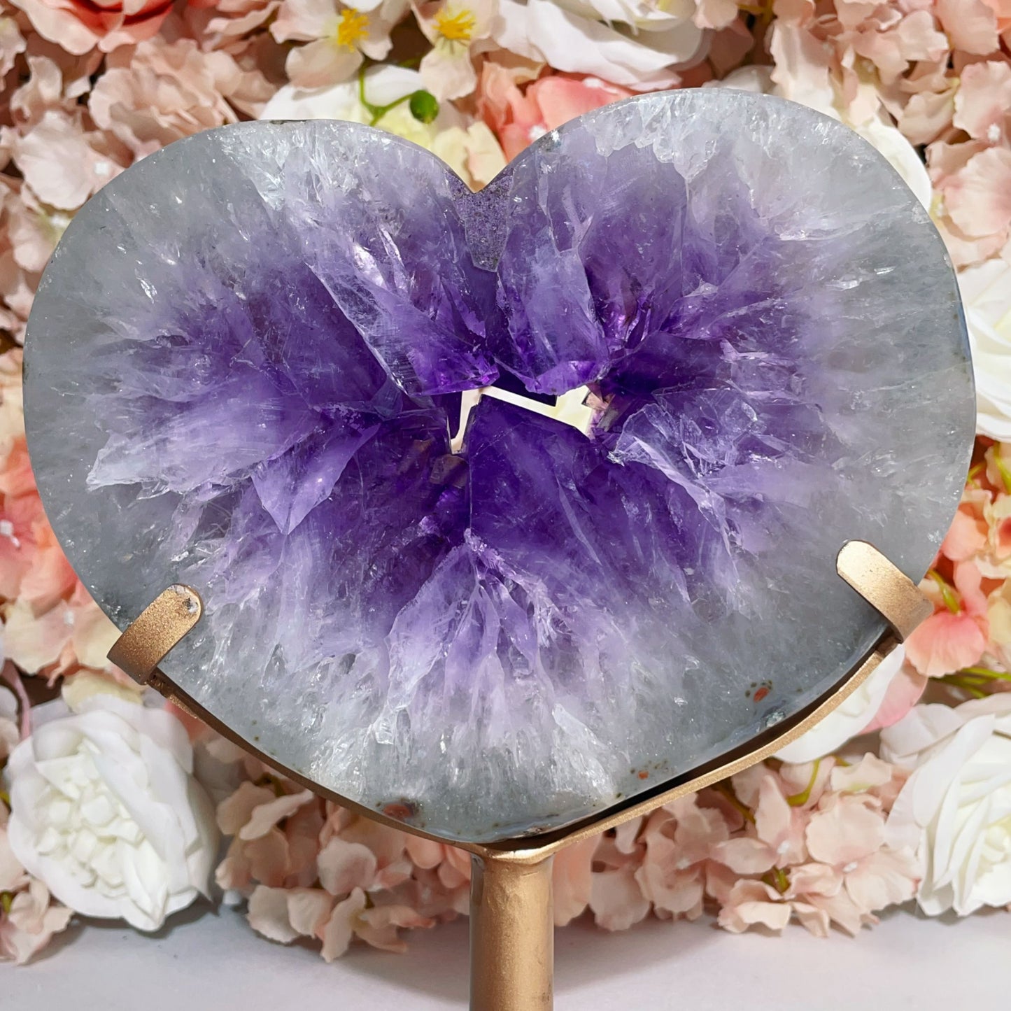 amethyst heart