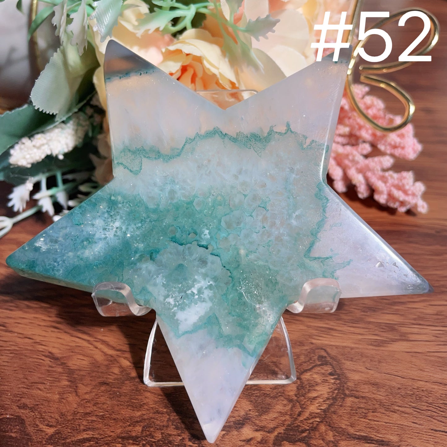 Druzy Agate Star