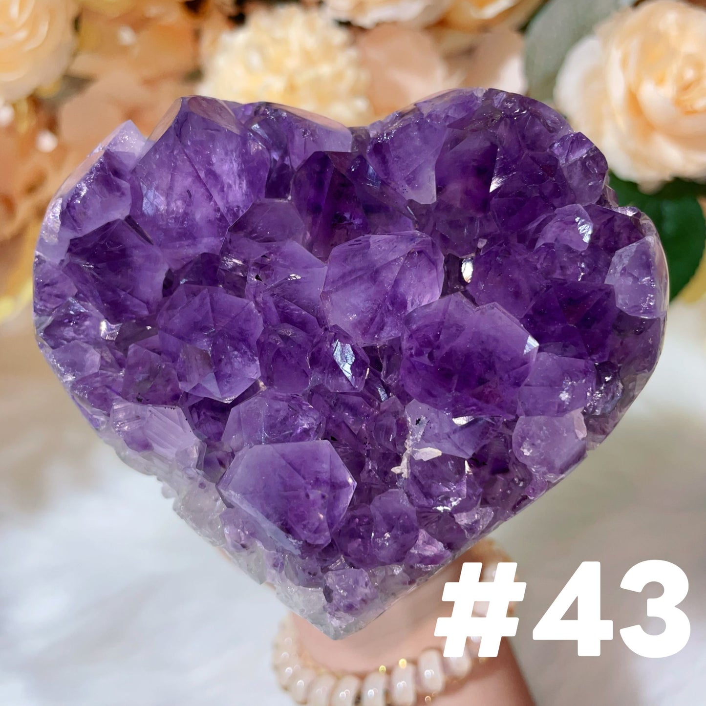 amethyst heart