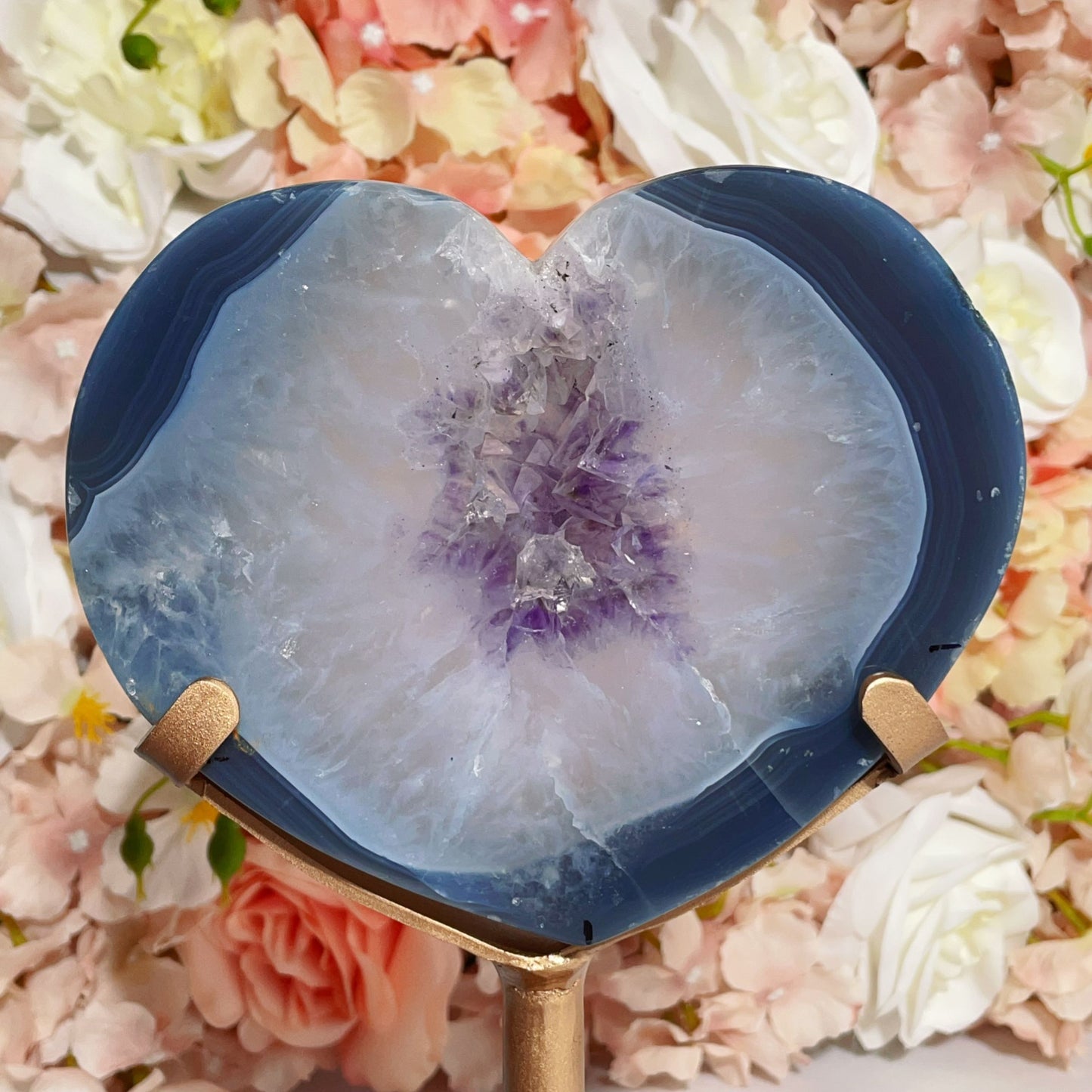 amethyst heart