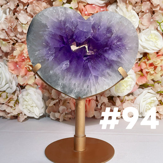 amethyst heart