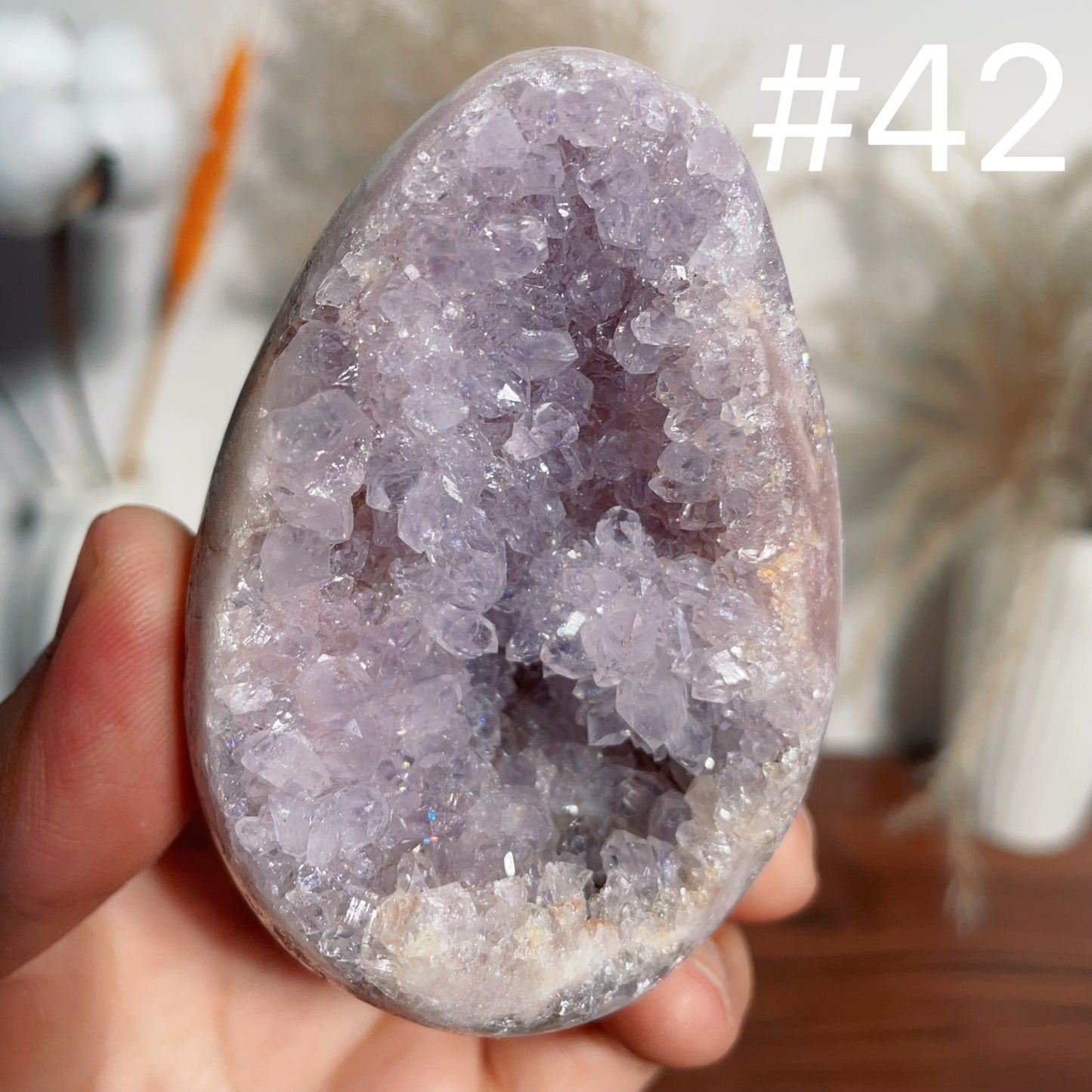 Pink Amethyst Egg
