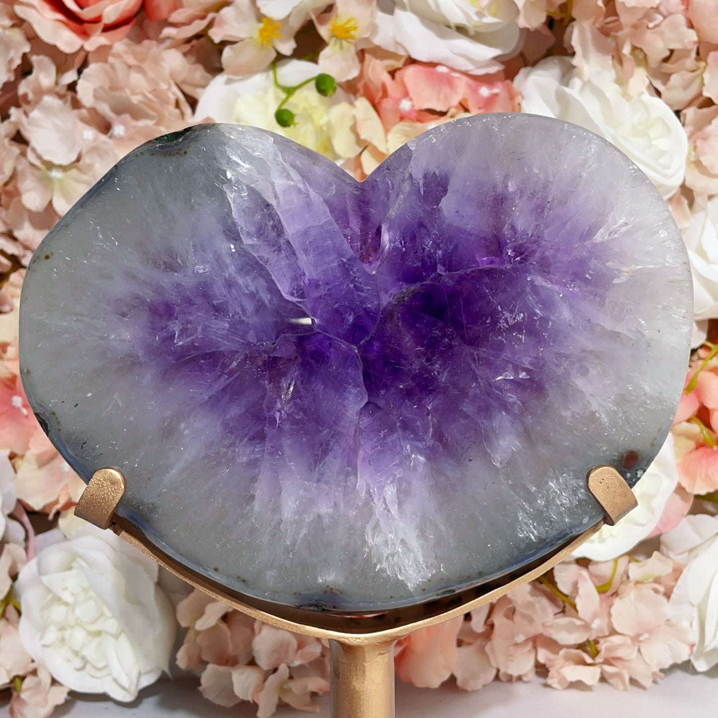 amethyst heart