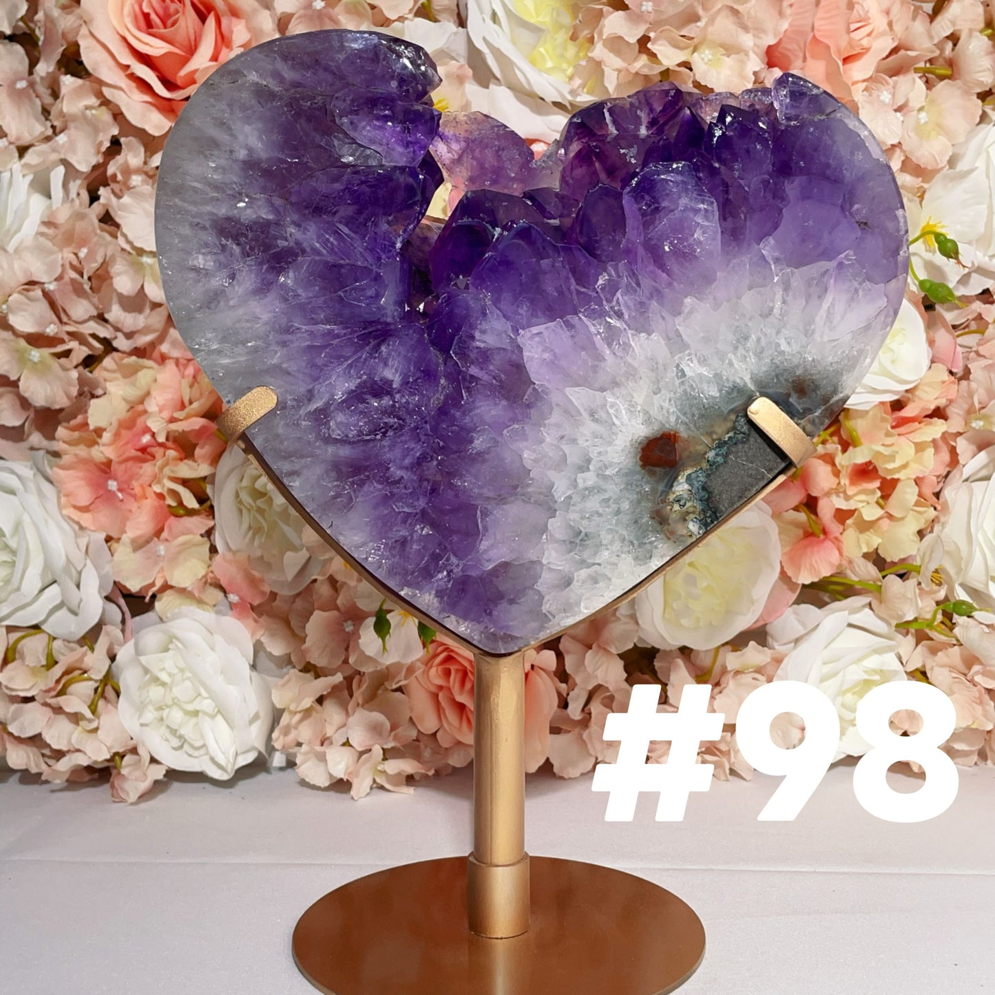 amethyst heart