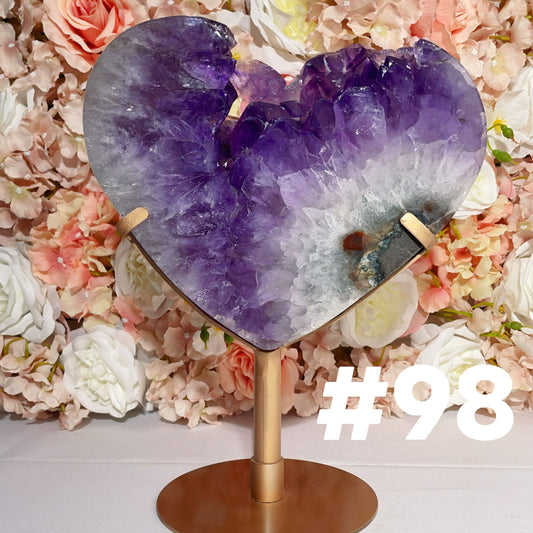 amethyst heart