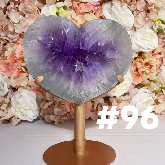 amethyst heart
