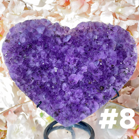 amethyst heart