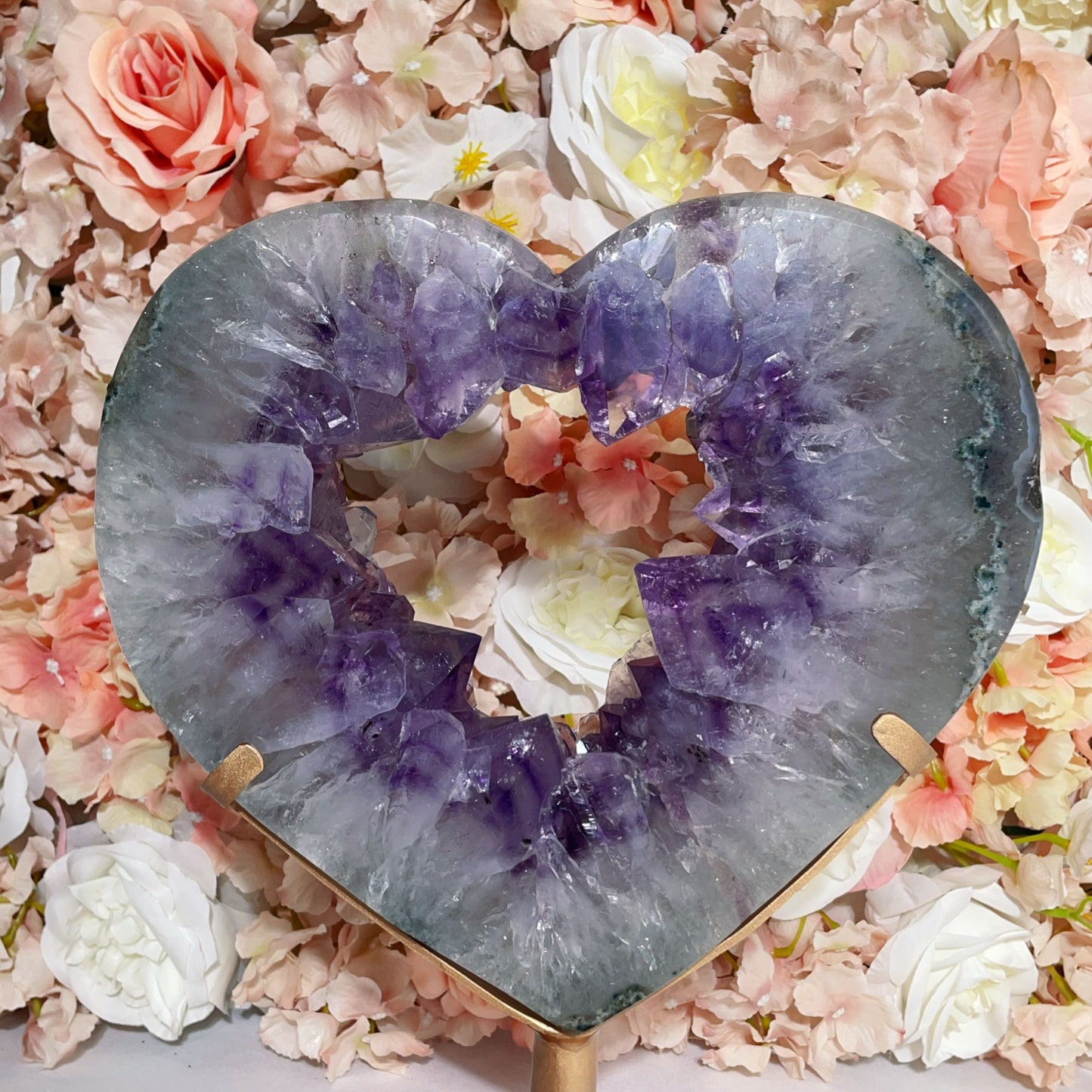 amethyst heart