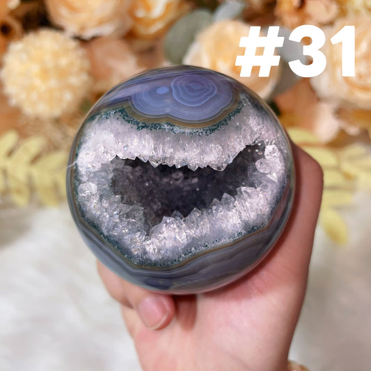 agate sphere
