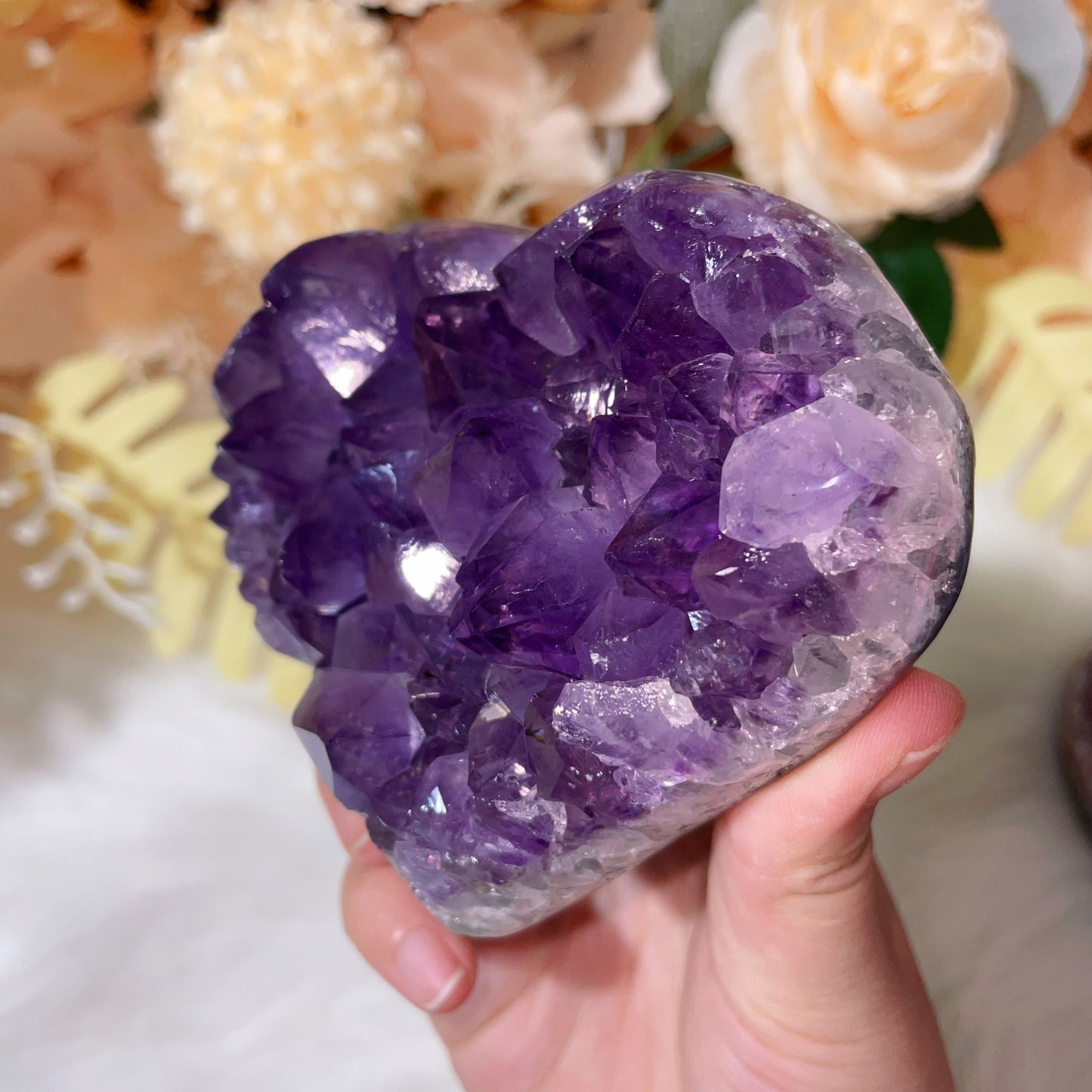 amethyst heart