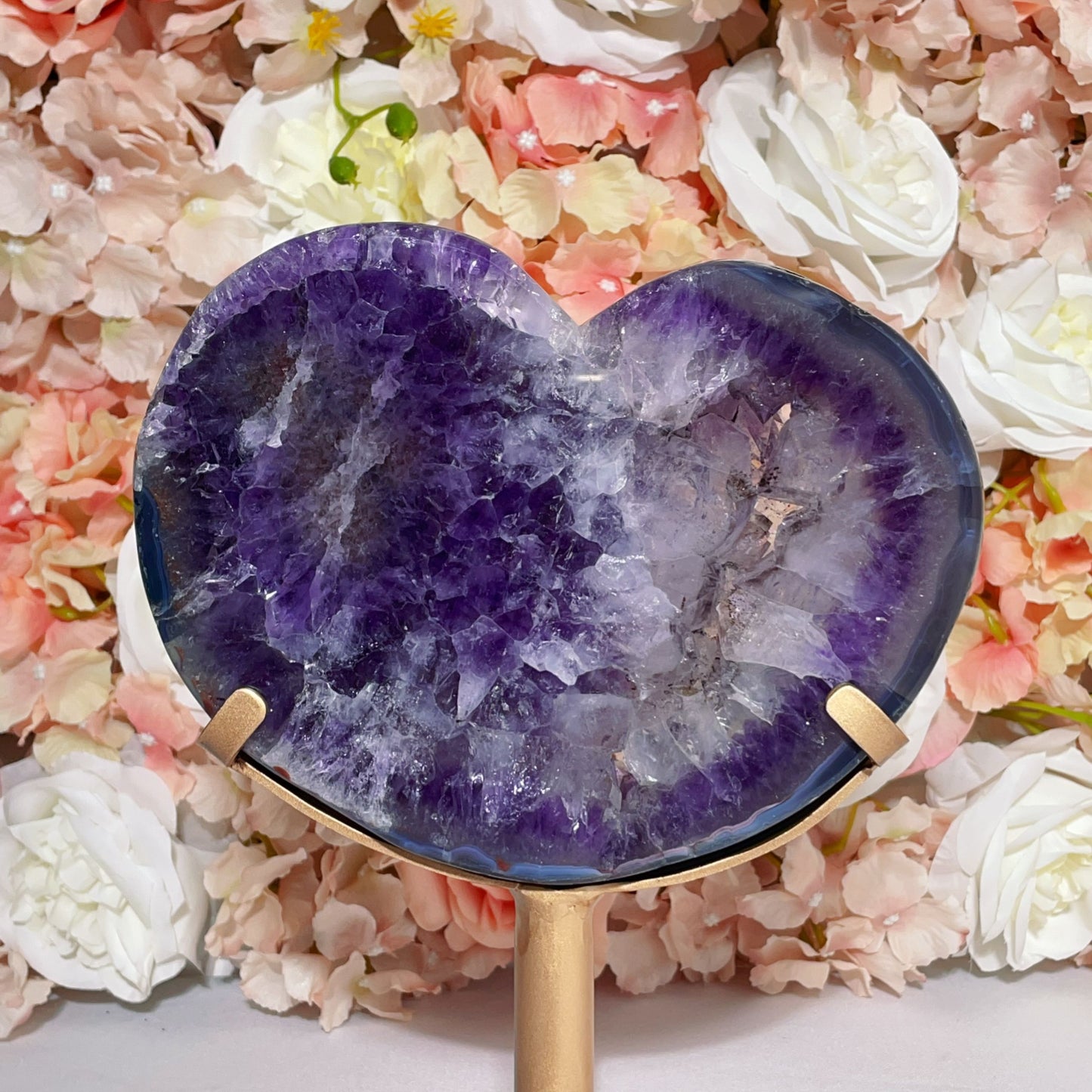 amethyst heart