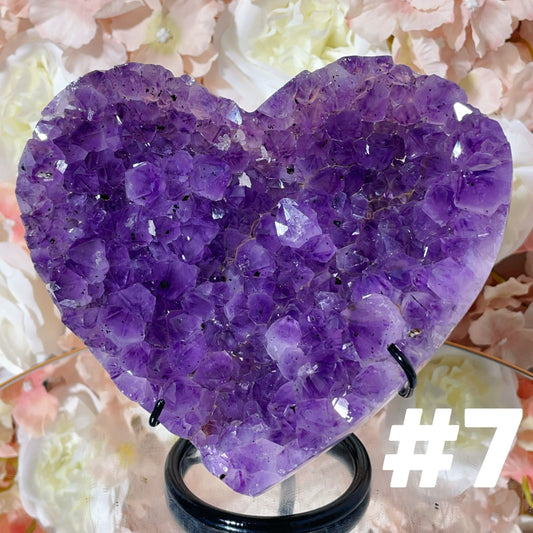 amethyst heart