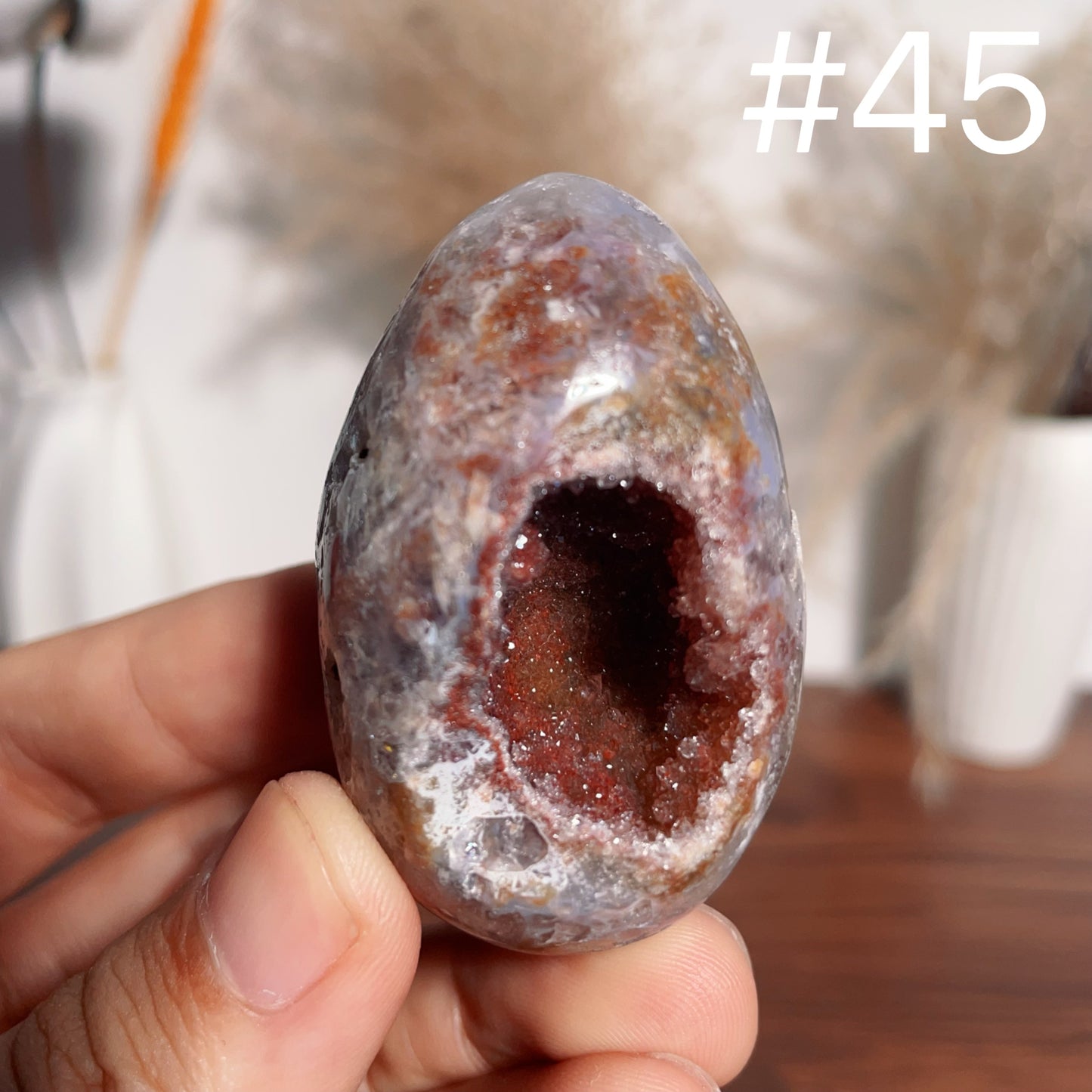 Pink Amethyst Egg