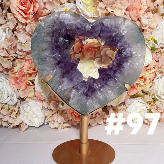 amethyst heart