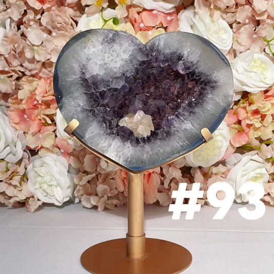 amethyst heart