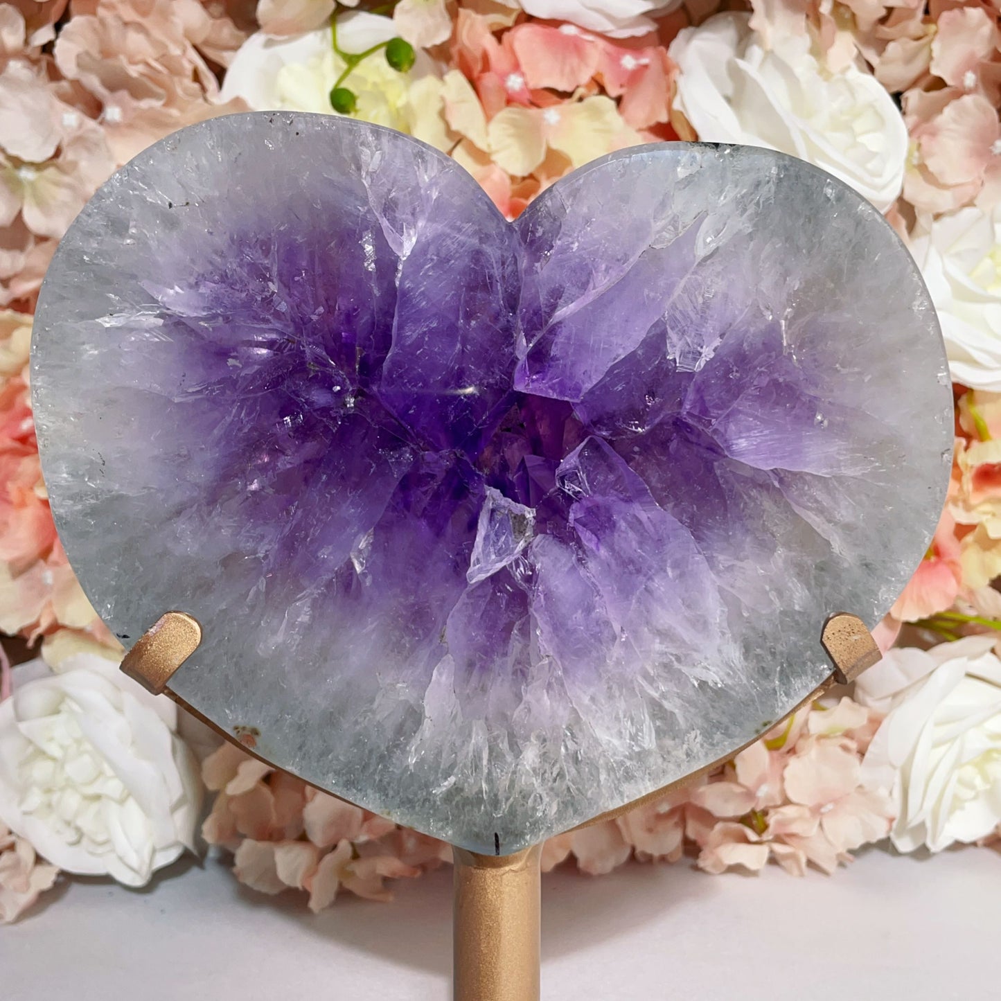 amethyst heart