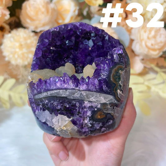 amethyst calcite