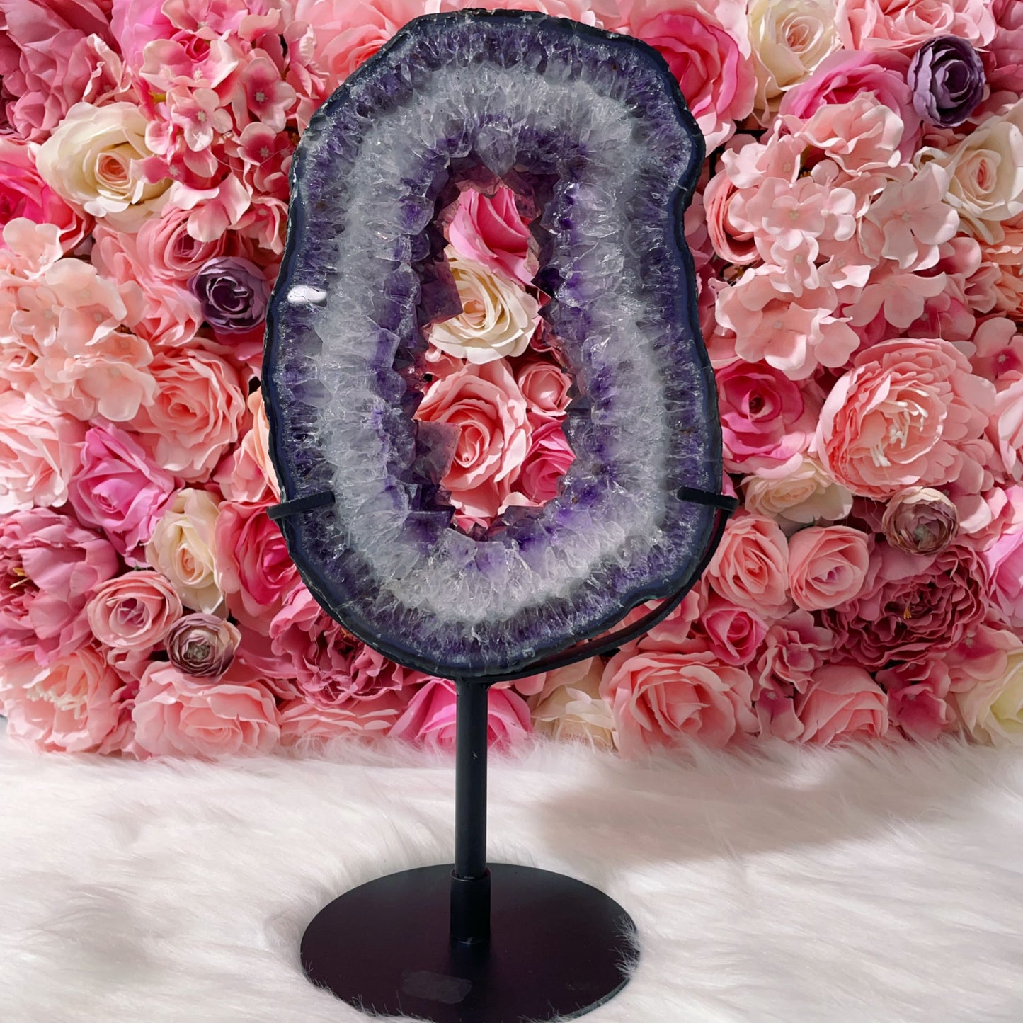 amethyst slab