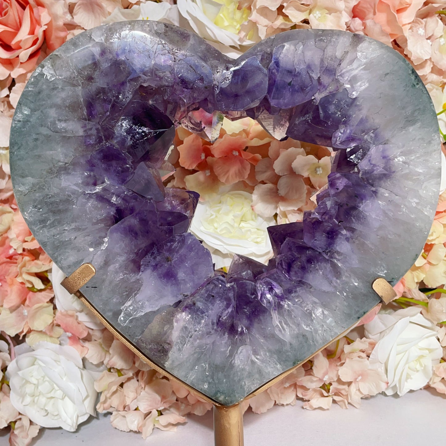 amethyst heart