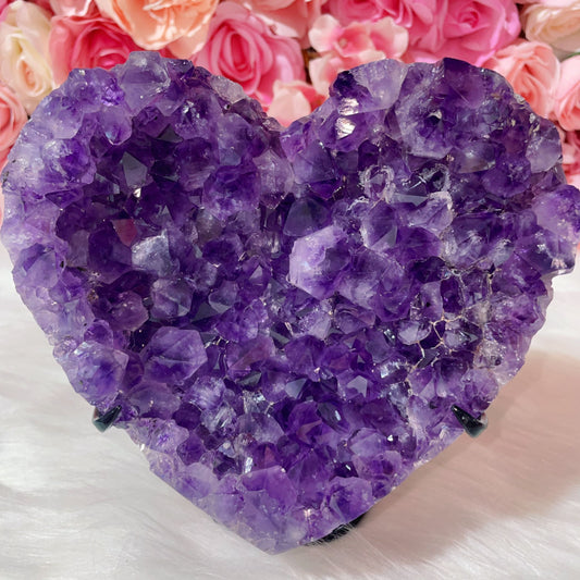 amethyst heart