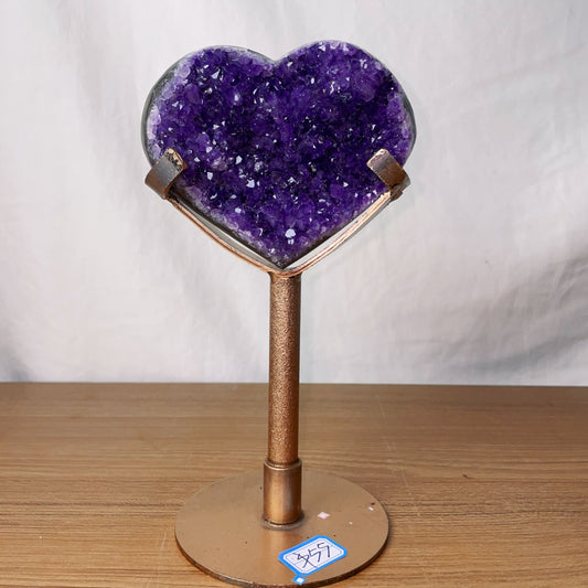 amethyst heart
