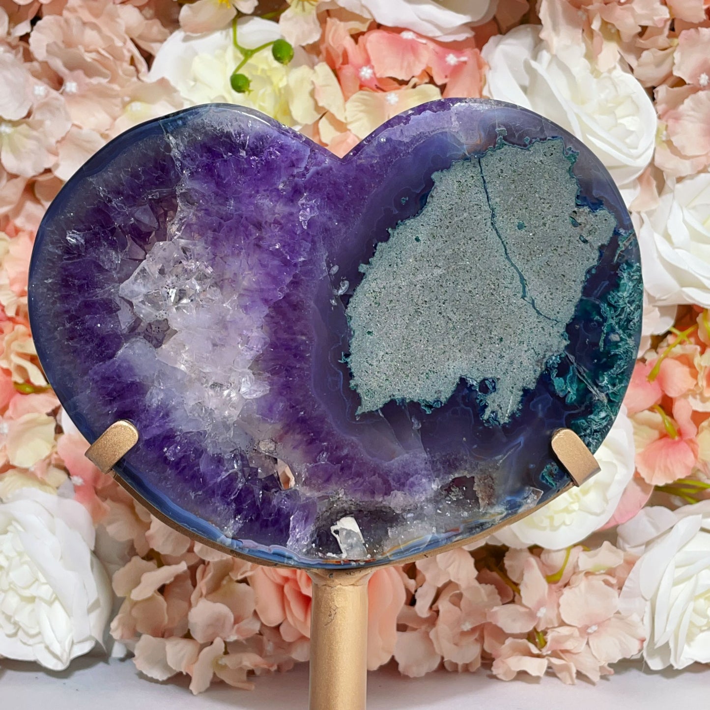 amethyst heart