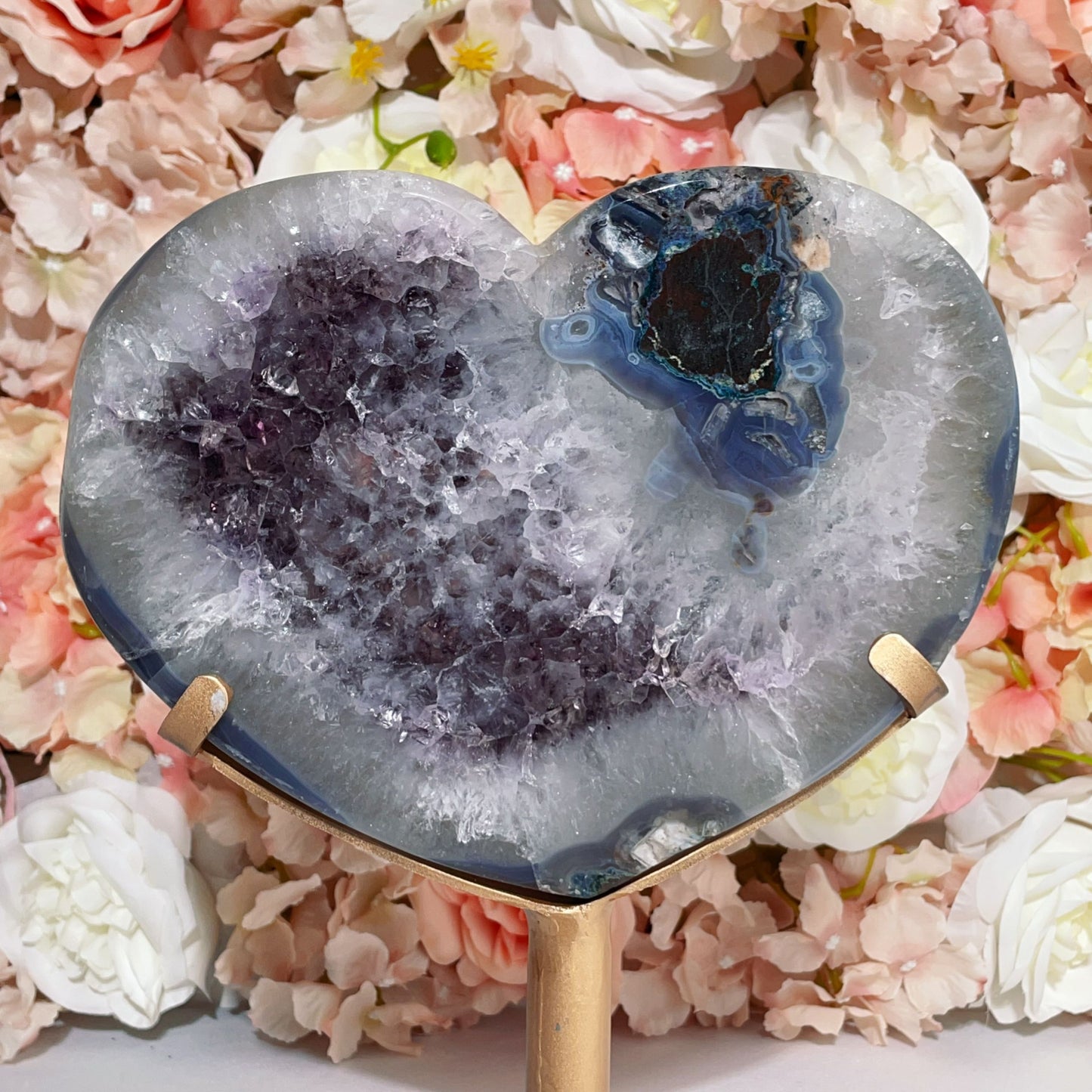 amethyst heart
